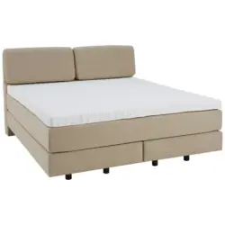 Boxspringbett 180/200 cm in Beige