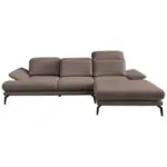 XXXLutz Lauterach - Ihr M&ouml;belhaus bei Bregenz Ecksofa in Webstoff Haselnussfarben