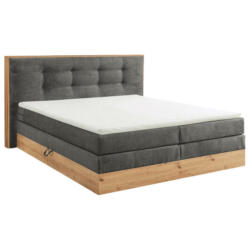 Boxspringbett 180/200 cm in Anthrazit