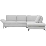 XXXLutz Lauterach - Ihr M&ouml;belhaus bei Bregenz Ecksofa in Webstoff Hellgrau