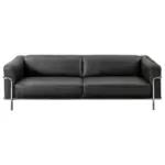 XXXLutz Lauterach - Ihr Möbelhaus bei Bregenz Dreisitzer-Sofa in Leder Schwarz