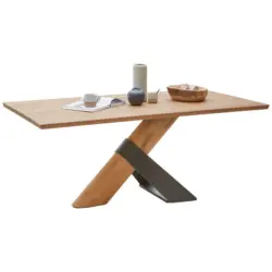 Esstisch in Holz, Metall 190/95/76 cm
