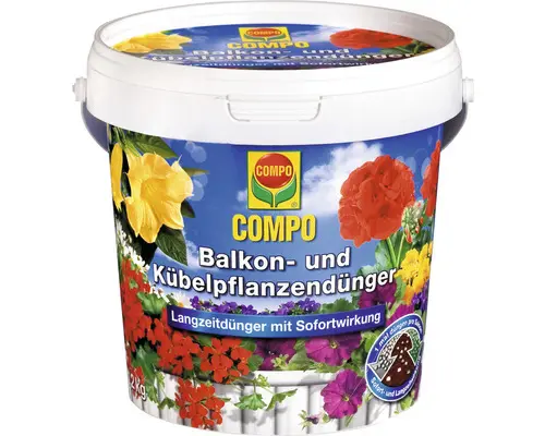 Balkon- & Kübelpflanzendünger Compo 1,2 kg