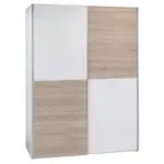 XXXLutz Lauterach - Ihr Möbelhaus bei Bregenz Schwebetürenschrank in Weiß, Sonoma Eiche