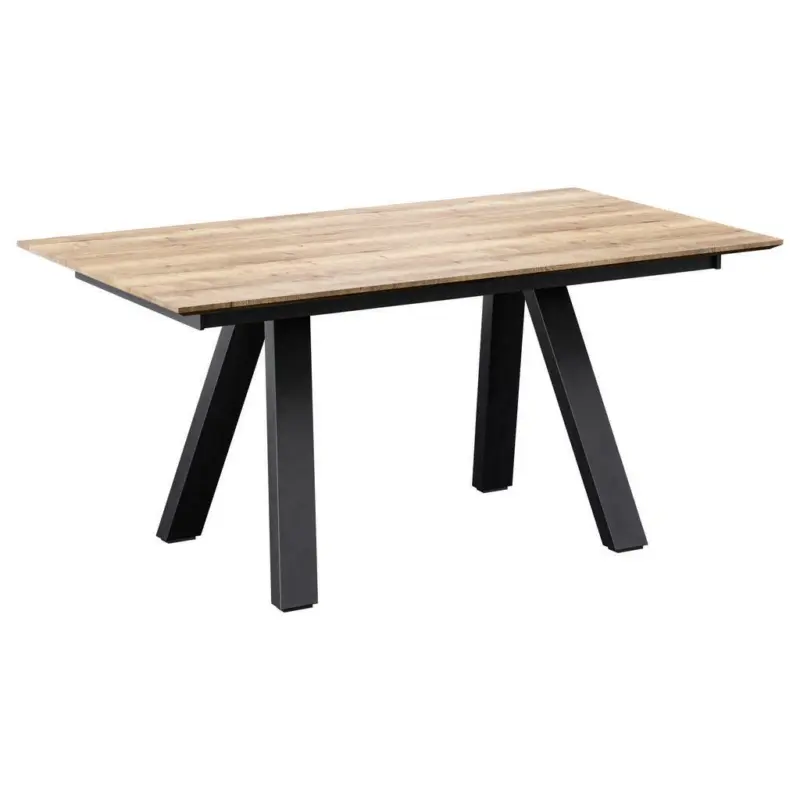 Esstisch in Metall, Holzwerkstoff 220/100/75 cm