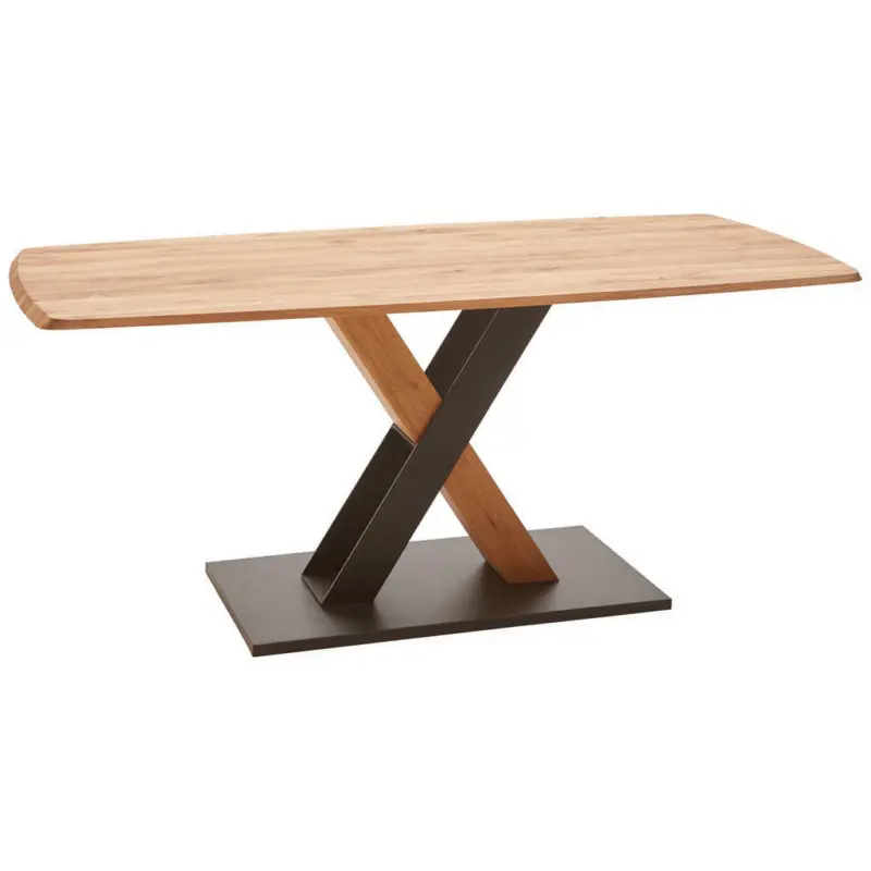 Esstisch in Holz, Metall 160/90/77 cm