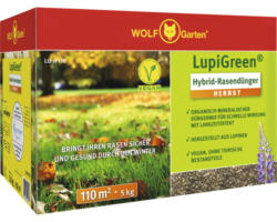 Herbst-Rasendünger WOLF-Garten LupiGreen 5 kg / 110 m²