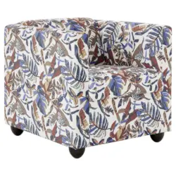 Sessel in Mikrofaser Multicolor