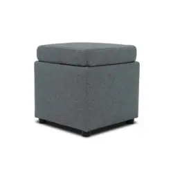 Sitzbox in Textil Dunkelgrau