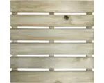 Hornbach Gartenfliese geriffelt 40 x 40 x 2,8 cm kesseldruckimprägniert