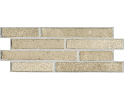 Feinsteinzeug Verblendstein Klimex UltraStrong Long Brick 16,6x40,0 cm creme