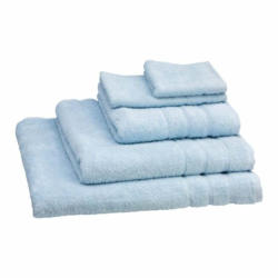 Asciugamano ospite NATURE C2C, cotone, blu chiaro