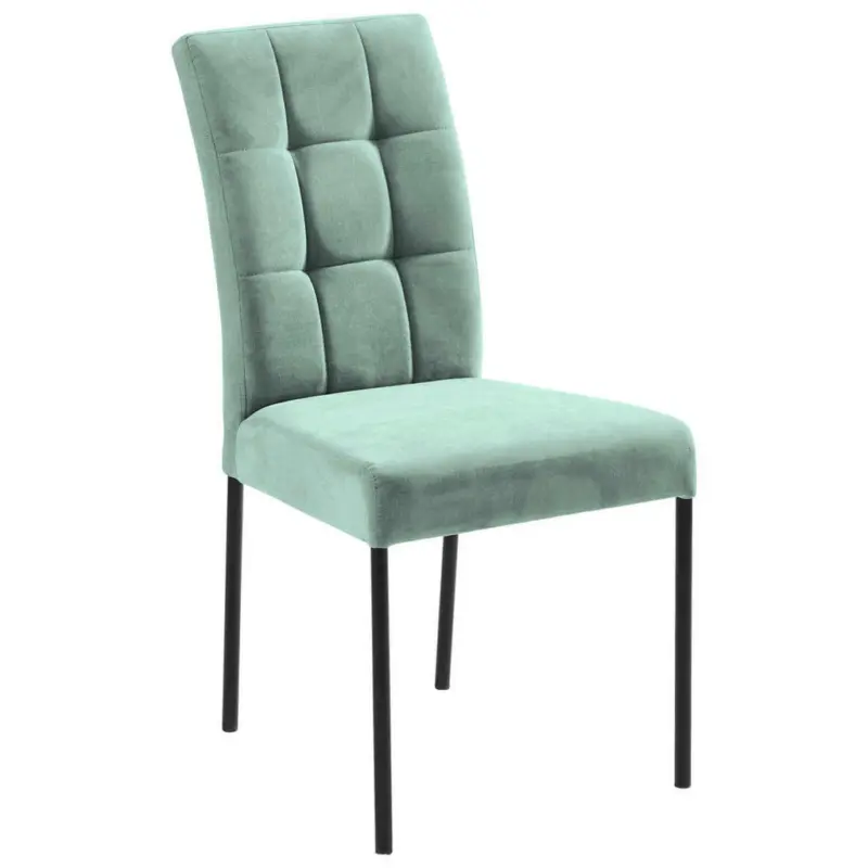 Stuhl in Eisen Webstoff