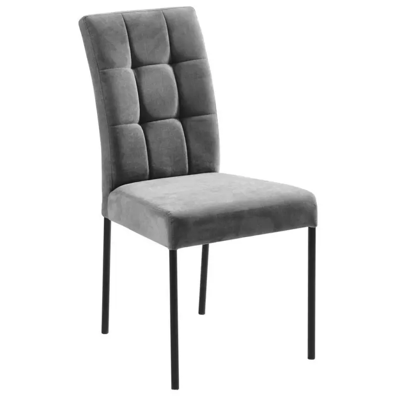 Stuhl in Eisen Webstoff