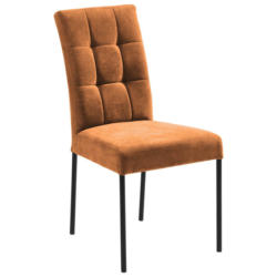 Stuhl in Eisen Webstoff