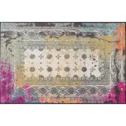 Vintage-Teppich Taza Pink