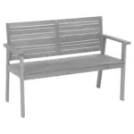 XXXLutz Lauterach - Ihr Möbelhaus bei Bregenz Gartenbank 120/83/58 cm in Grau