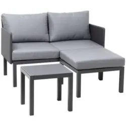 Loungegarnitur 8-teilig