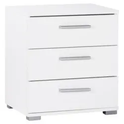 Nachtkästchen in Weiß