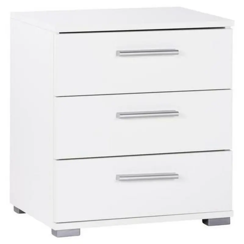 Nachtkästchen in Weiß