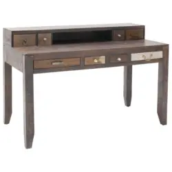 Schreibtisch 140/70/90 cm in Braun