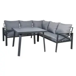 Loungegarnitur 4-teilig 131,5/77/72 cm