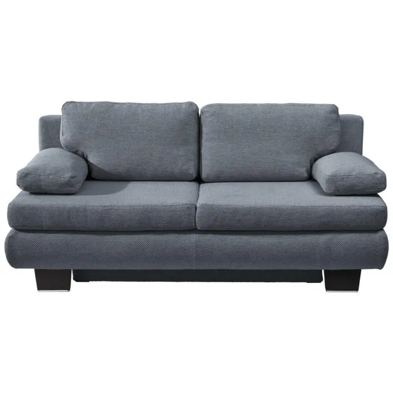 Schlafsofa in Blau, Grau