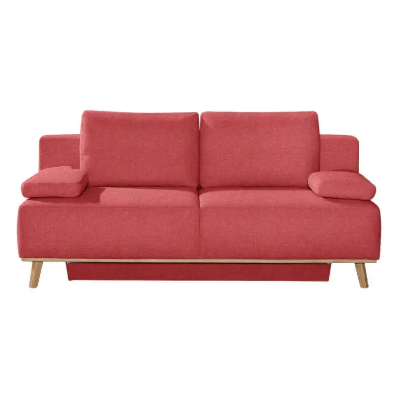 Boxspringsofa in Rot