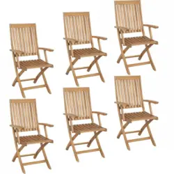 Gartensessel-Set Holz Akaziefarben