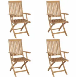 Gartensessel-Set Holz Akaziefarben