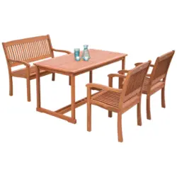 Gartengarnitur 4-teilig