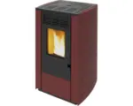 Hornbach Pelletofen Westminster WPO 7G Stahl bordeaux 7,5 kW