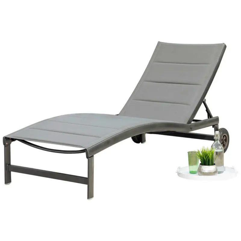 Gartenliege 70/37,5/207 cm