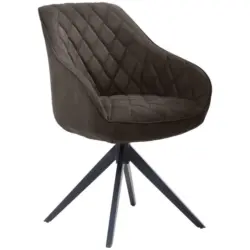 Armlehnstuhl in Eisen Webstoff