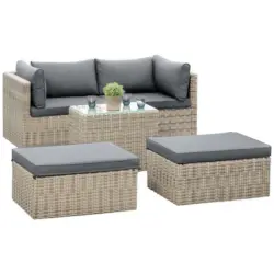 Loungegarnitur 12-teilig