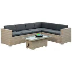 Loungegarnitur 15-teilig