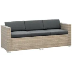 Gartenbank in Braun, Dunkelgrau