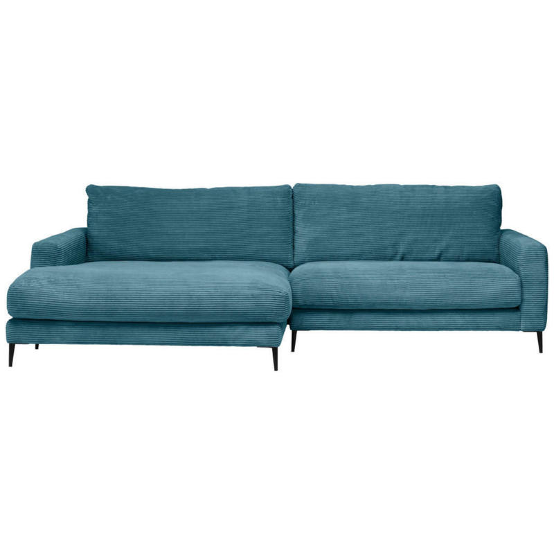 Ecksofa in Kord Petrol