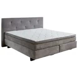 Boxspringbett 180/200 cm in Grau