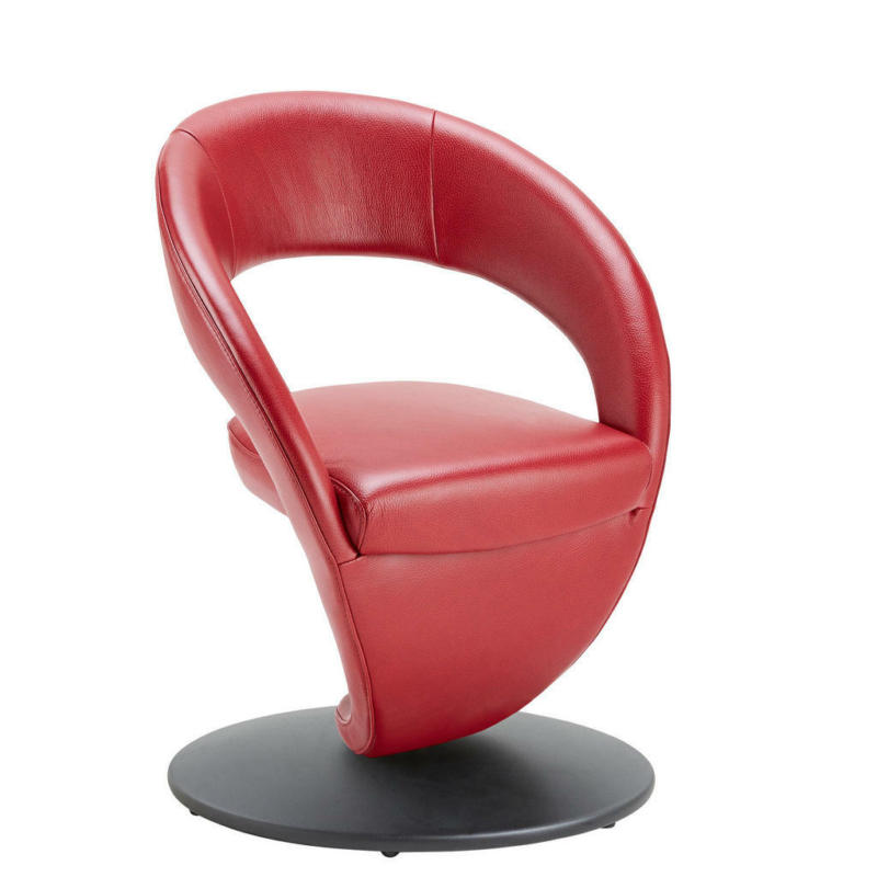 Stuhl in Echtleder pigmentiert