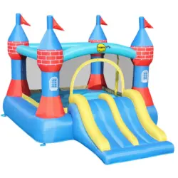 Hüpfburg Doppelrutsche