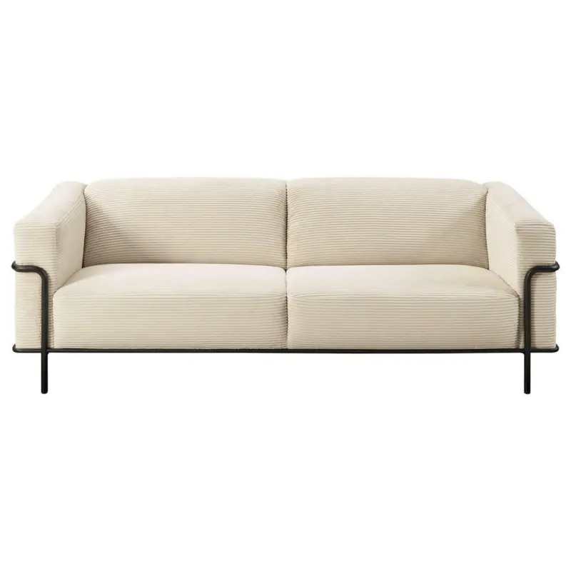 2,5-Sitzer in Kord Naturfarben