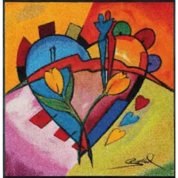 FUßMATTE 85/85 cm