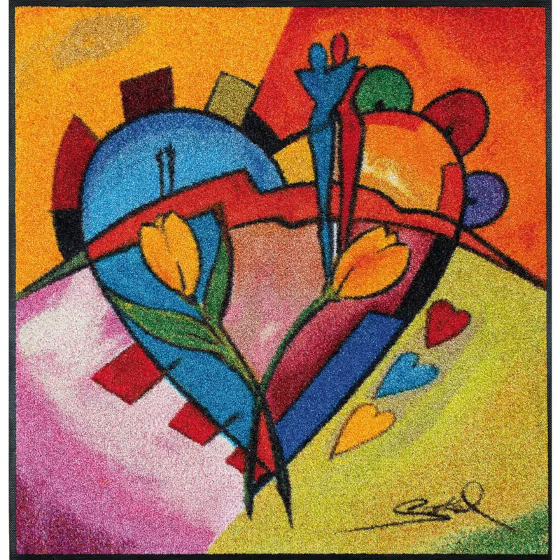 FUßMATTE 85/85 cm