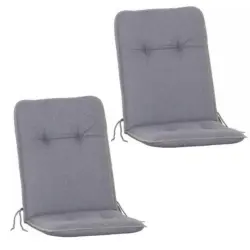 Sesselauflage in Grau
