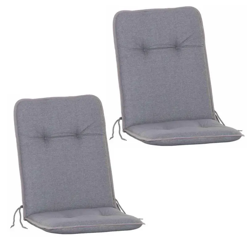 Sesselauflage in Grau