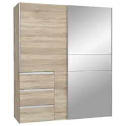 Schwebet&uuml;renschrank in Sonoma Eiche