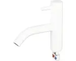 Hornbach Waschtischarmatur Differnz gebogen 30.413.98 matt weiß