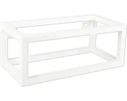 Halterung Differnz Hura L für Handwaschbecken weiß