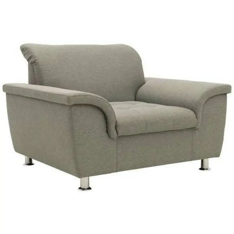 Sessel in Webstoff Graubraun